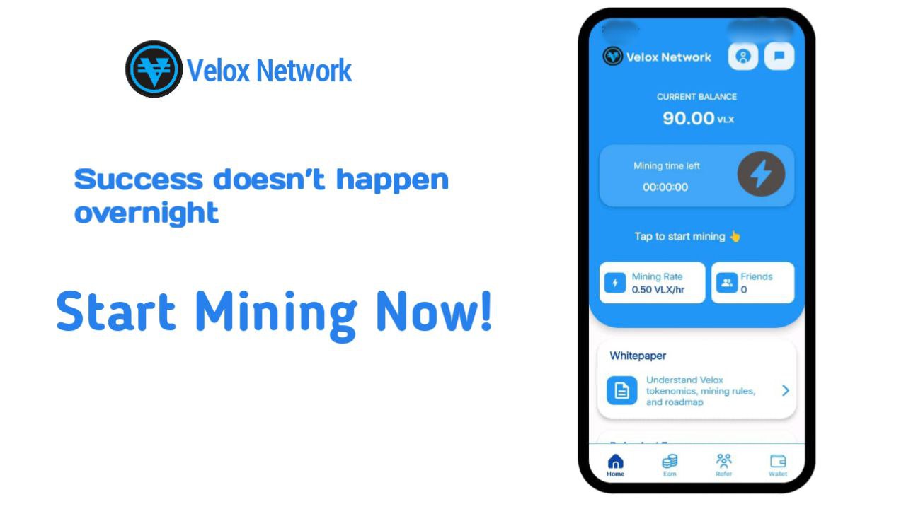 Velox Network 生态挖矿 - 链网零撸空投网-链网零撸空投网