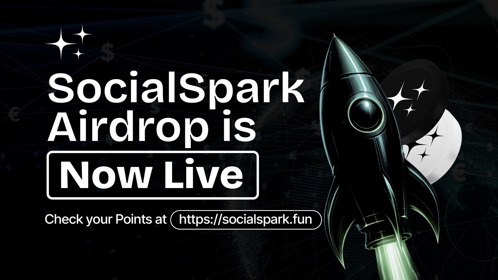 SocialSpark 空投积分代币 (已跑路)-链网零撸空投网